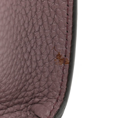 Salvatore Ferragamo Grained Calfskin Double Handle Small Amy Tote Cinder Rose 13 of 16