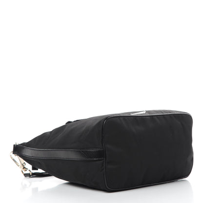 Prada Tessuto Nylon Vitello Hobo Black 4 of 10