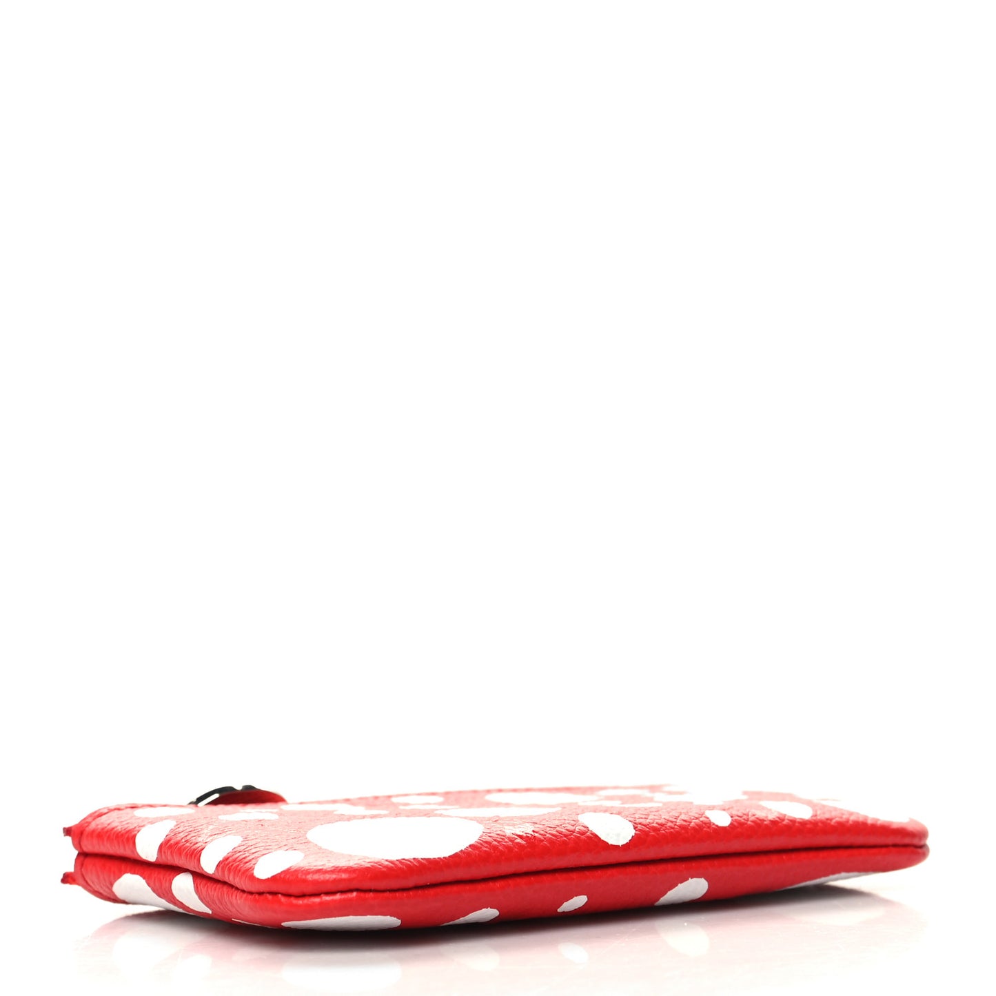 LV X YK Empreinte Infinity Dots Key Pouch Red White