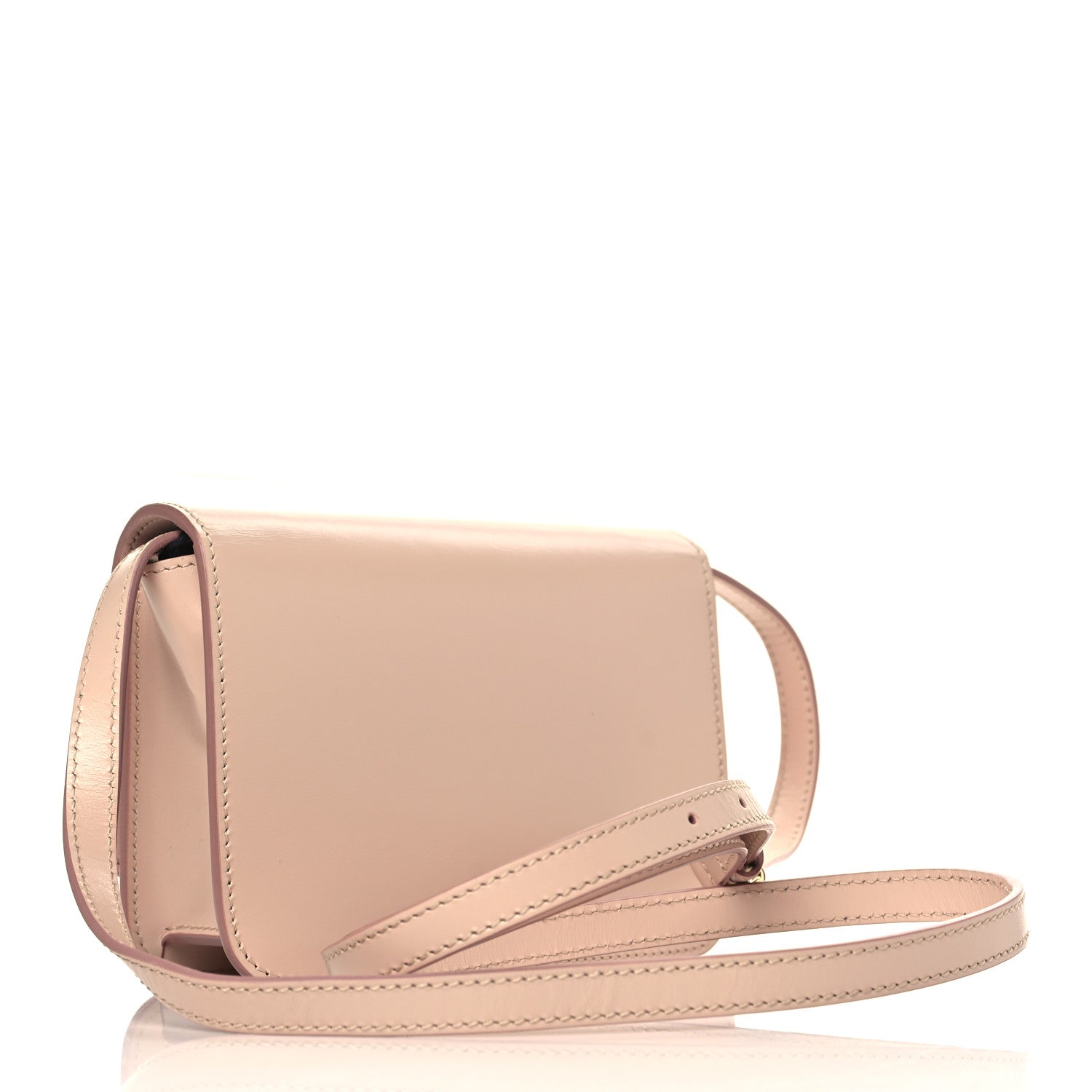 Burberry Calfskin Mini TB Bag Rose Beige 2 of 10