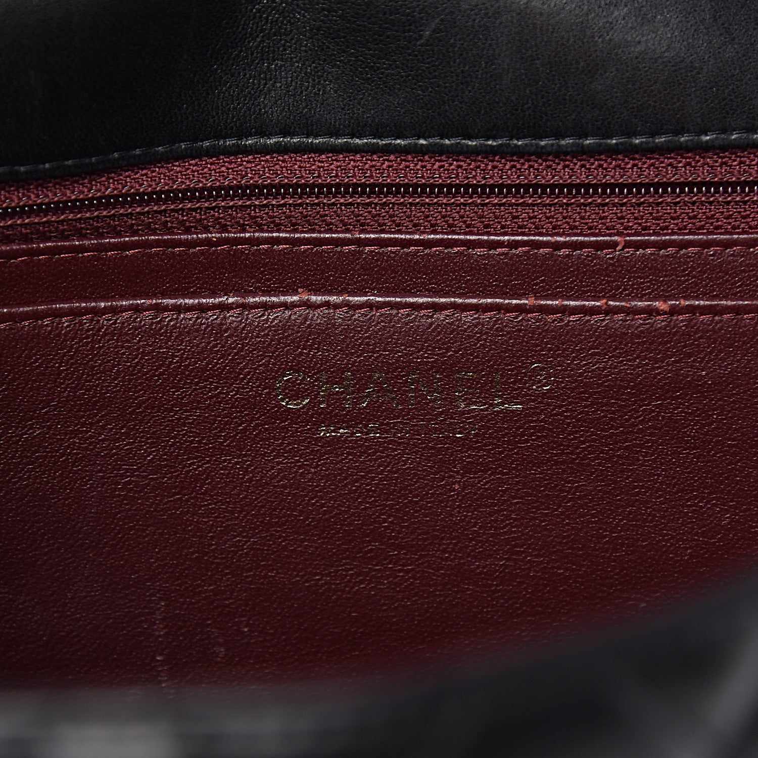 Chanel Lambskin Quilted Maxi Single Flap Black 6 of 13