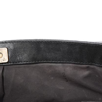 Fendi Vitello Palma Doctor B Hobo Bag Black 8 of 16