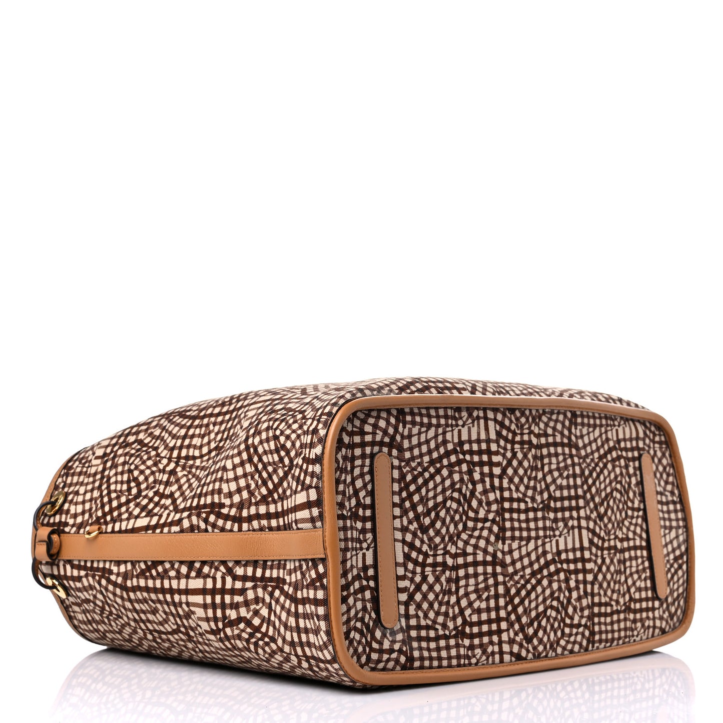 Visetos Large Liz Reversible Shopper Tote Cognac