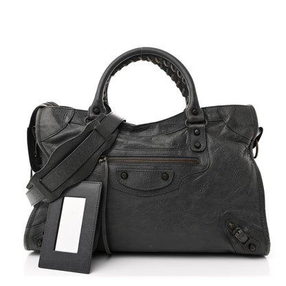 Balenciaga Agneau Classic Hardware City Gris Tarmac 3 of 12