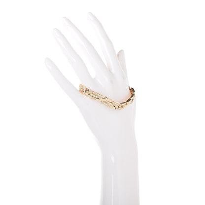 Cartier 18K Yellow Gold Diamond Maillon Panthere Link Bracelet 2 of 5