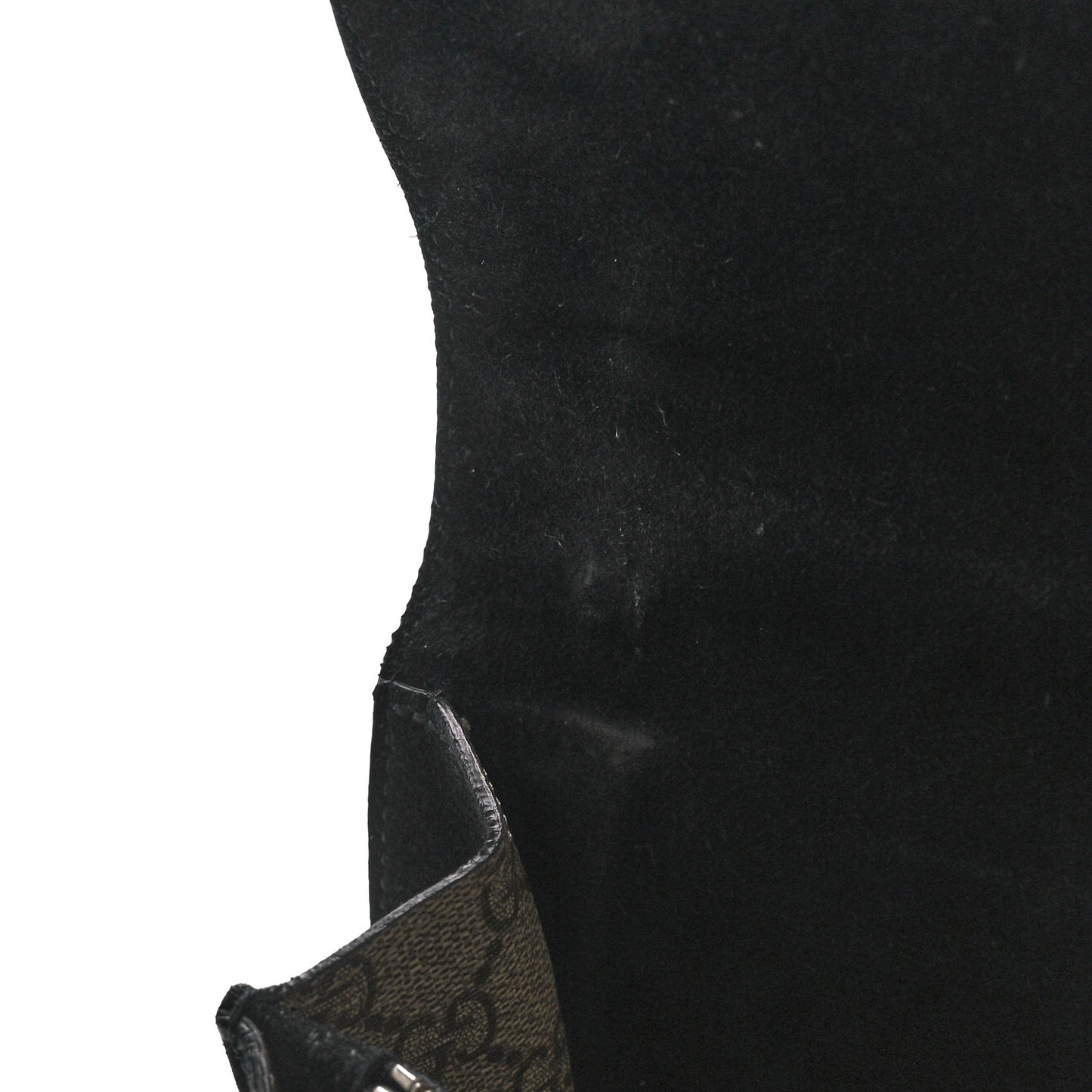 GG Supreme Monogram Small Dionysus Shoulder Bag Black
