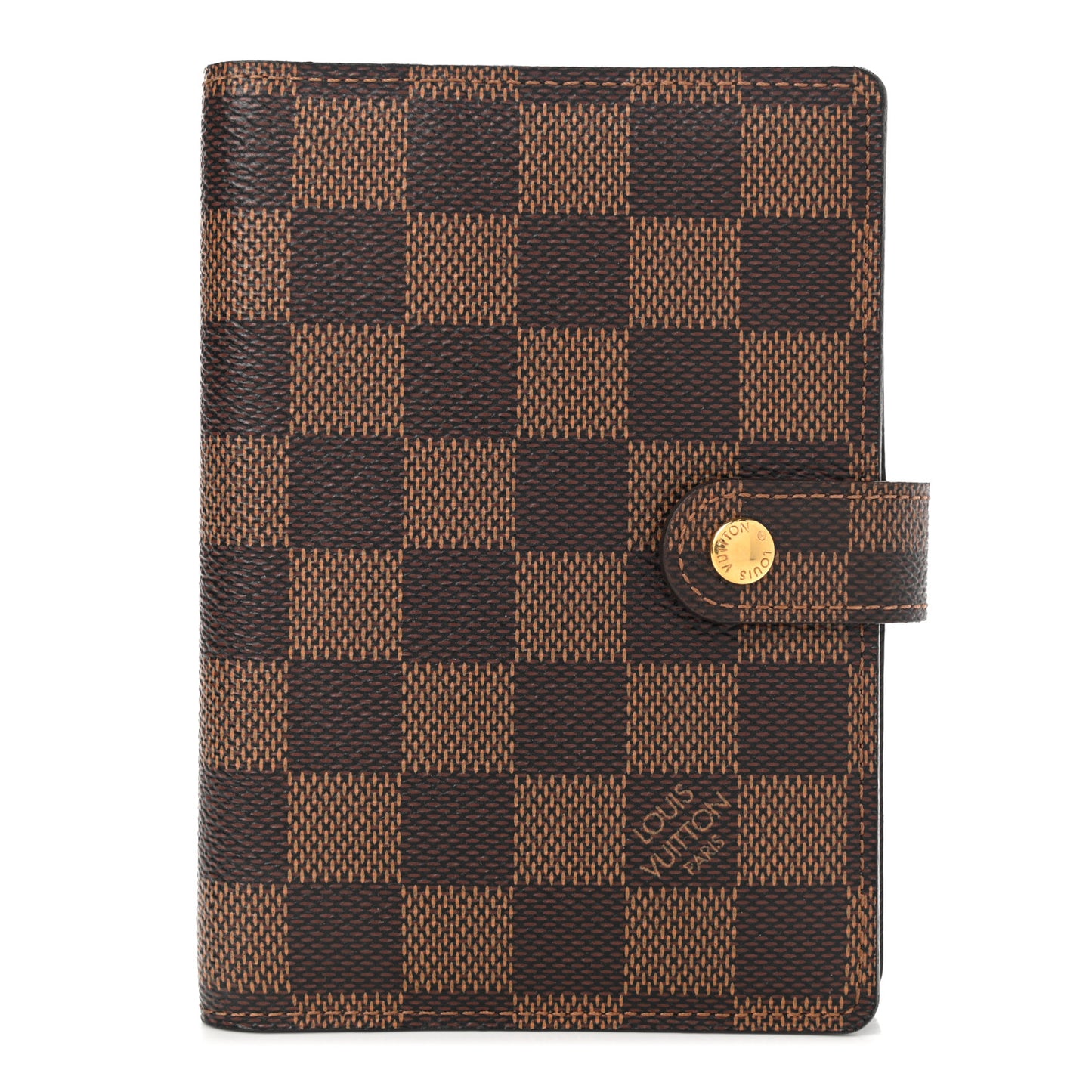 Damier Ebene Small Ring Agenda Cover