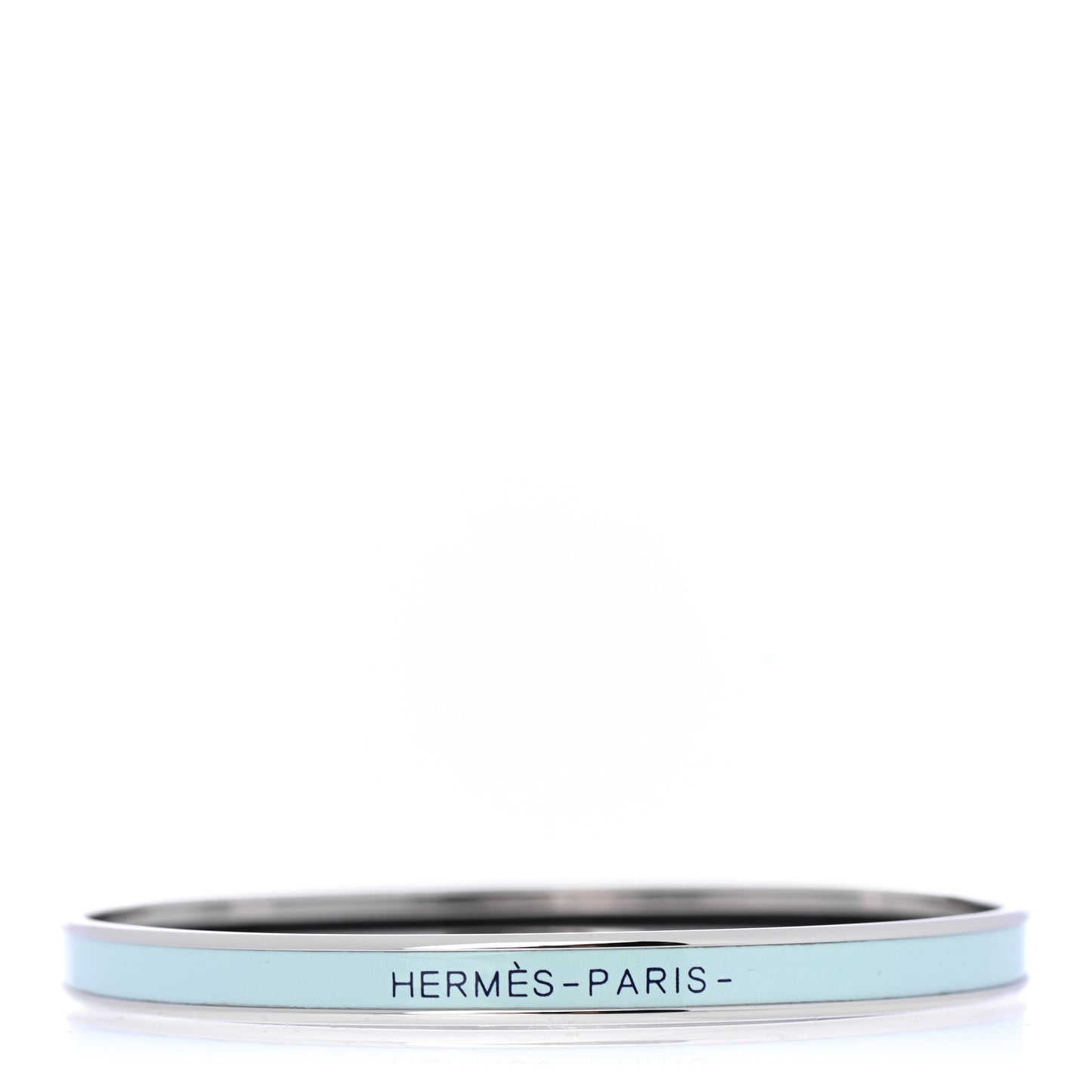 Enamel Printed Extra Narrow Uni Bracelet 62 Bleu Polaire