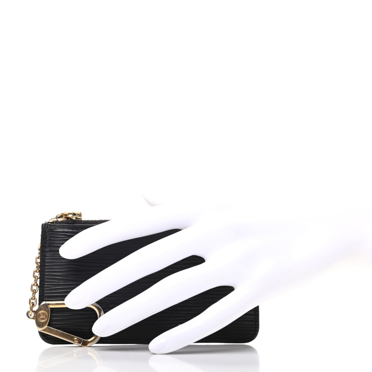 Louis Vuitton Epi Key Pouch Black 2 of 6