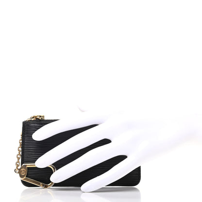 Louis Vuitton Epi Key Pouch Black 2 of 6