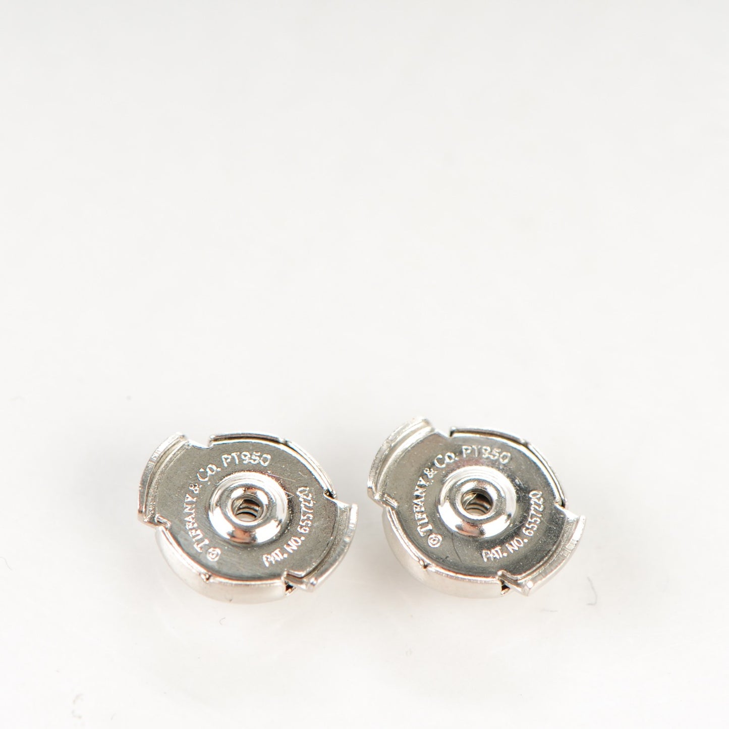 Platinum Diamond .36ctw Solitaire Earrings