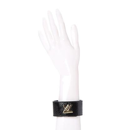 Louis Vuitton Epi Electric Twist It Cuff 19 Black 2 of 6
