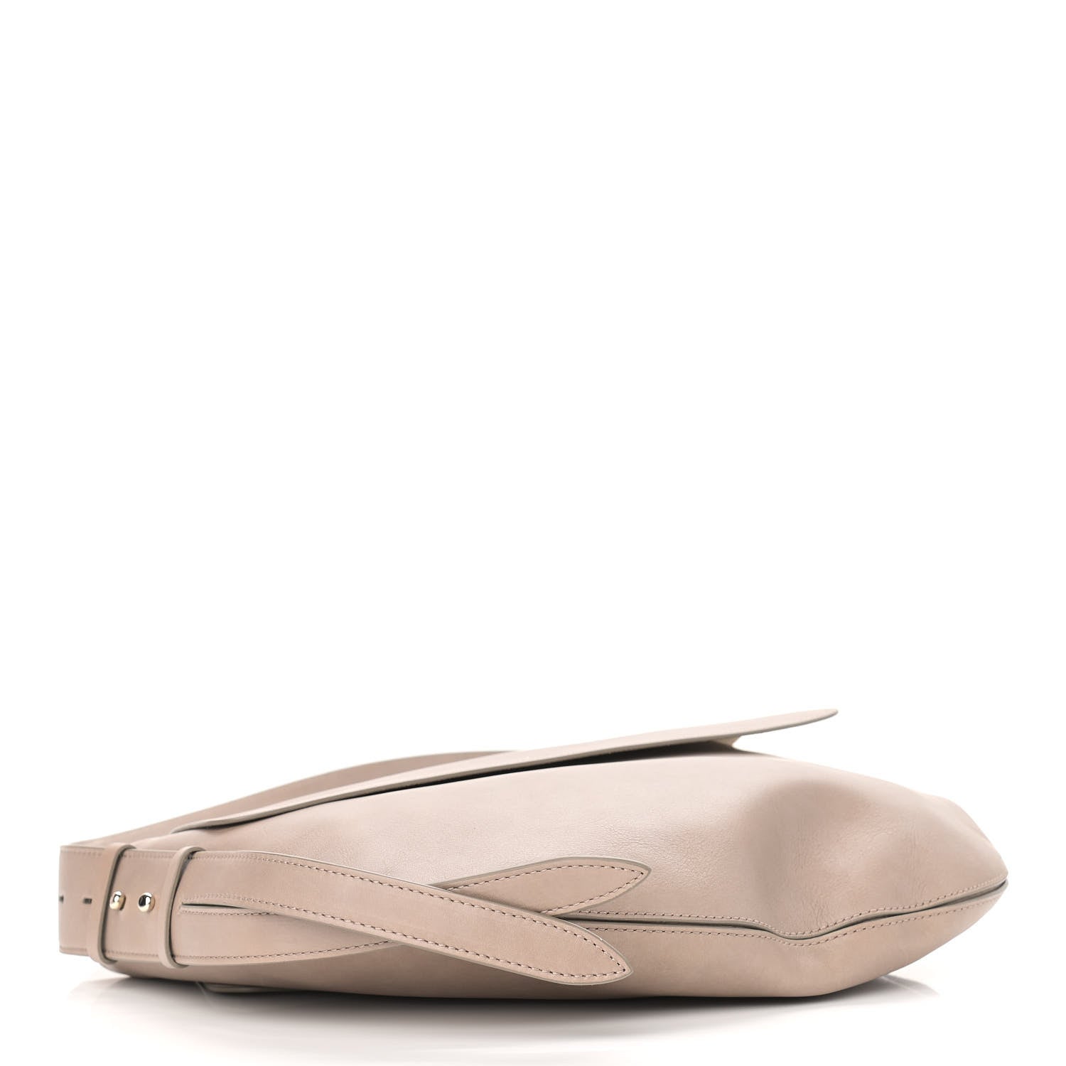 Chloe Grain Calfskin Kiss Hobo Motty Grey 4 of 9