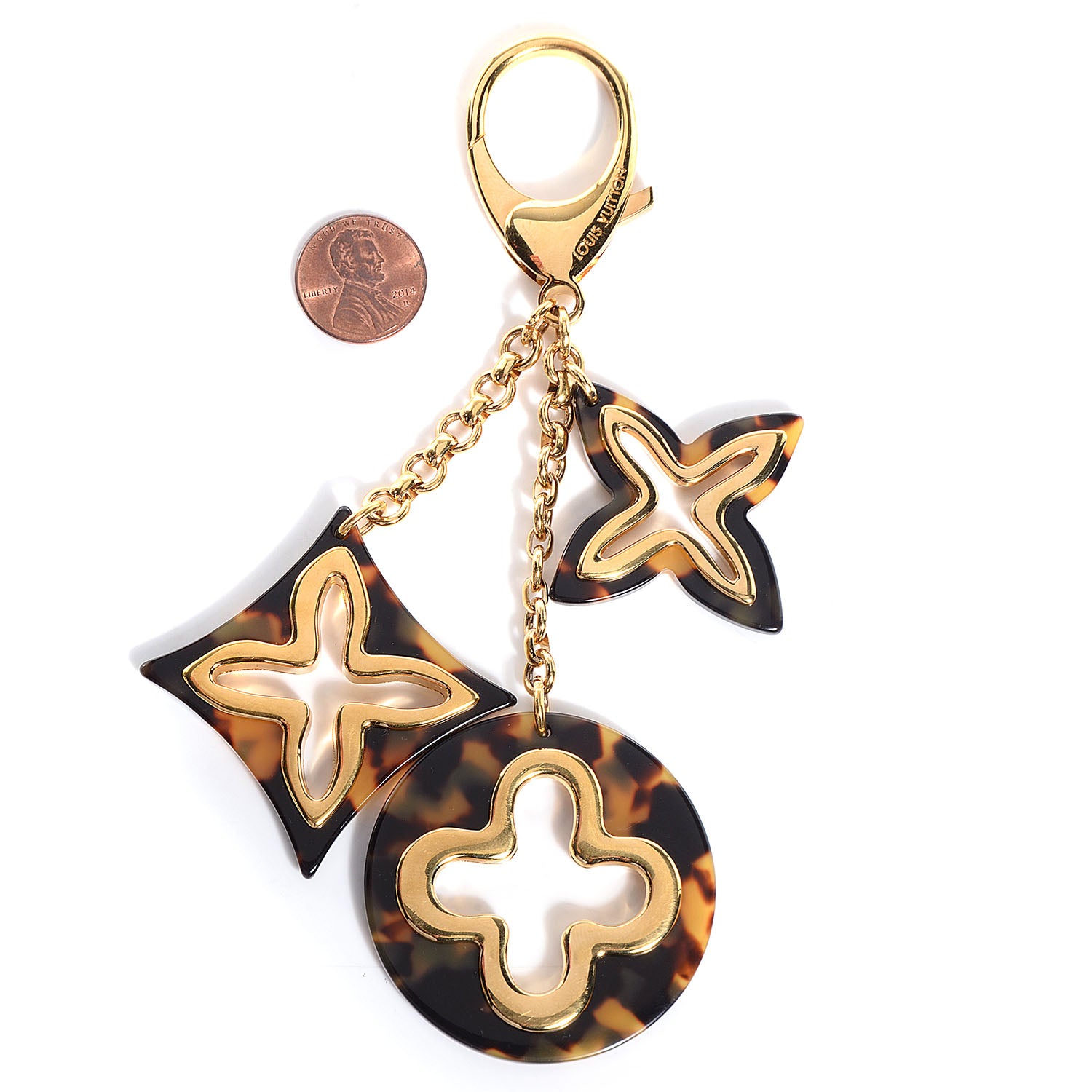 Louis Vuitton Insolence Bag Charm Ecaille 2 of 4