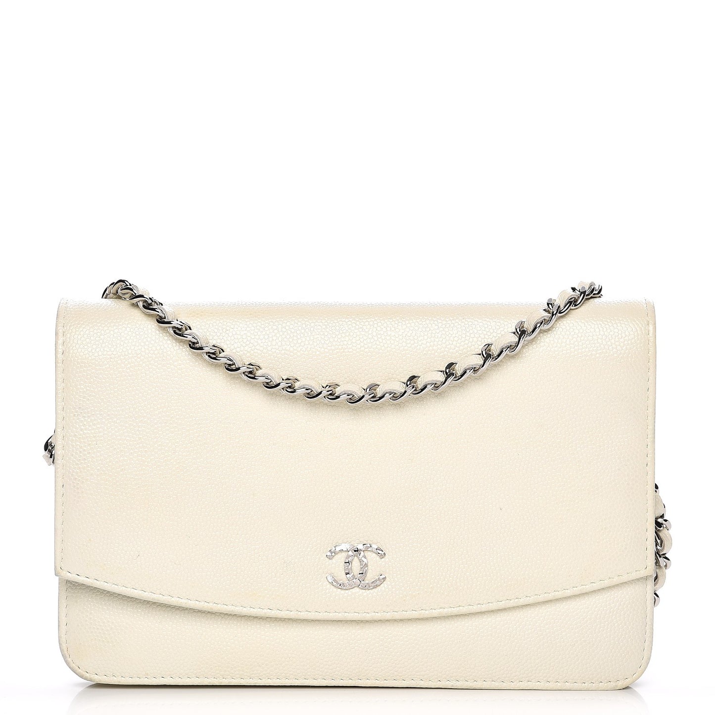 Caviar Sevruga Wallet On Chain WOC White