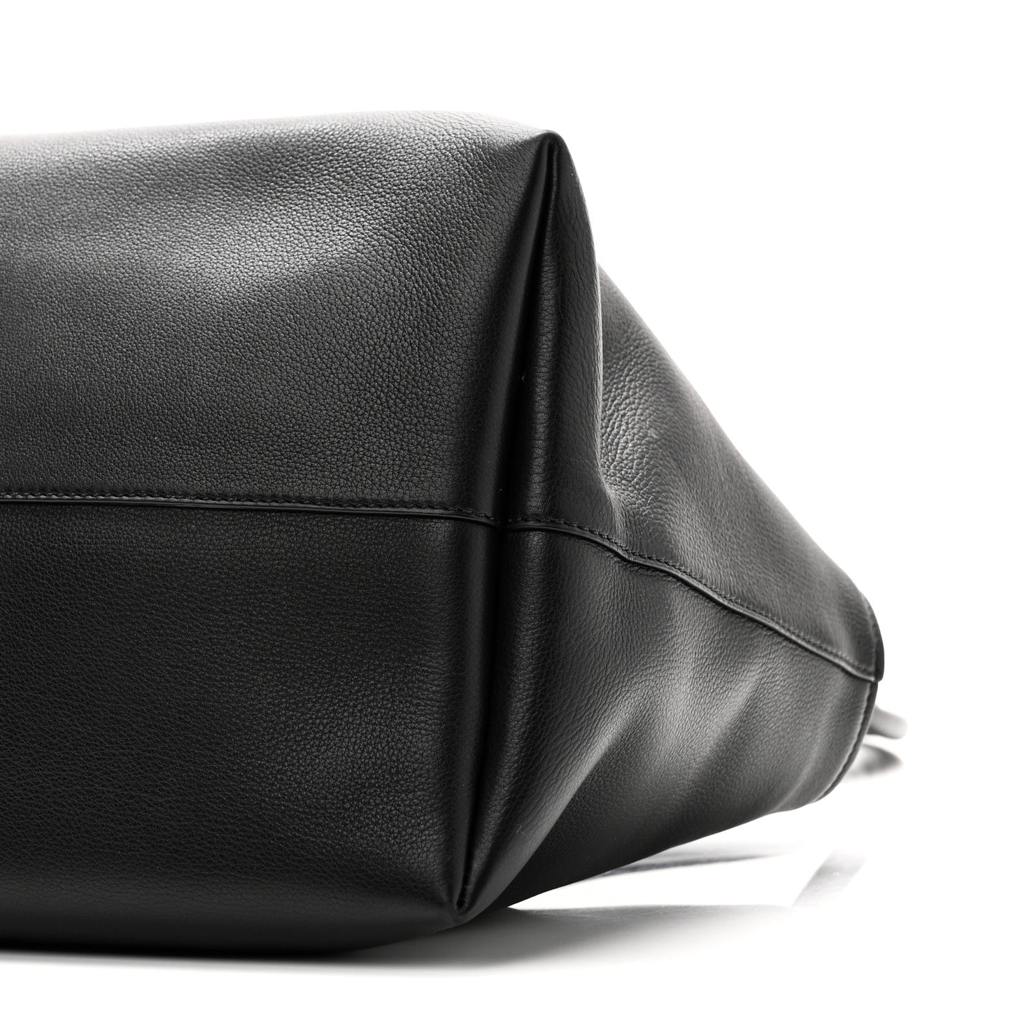 Grained Calfskin Terrasse Bag Black