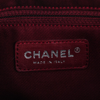 Chanel Aged Calfskin Quilted Large Cotton Club Tote Black 6 of 7