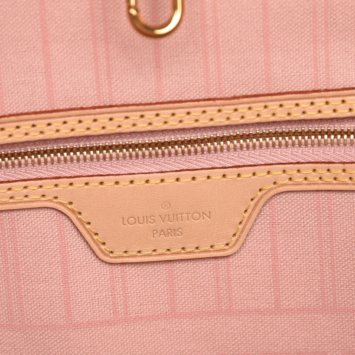 Damier Azur Neo Neverfull MM Rose Ballerine