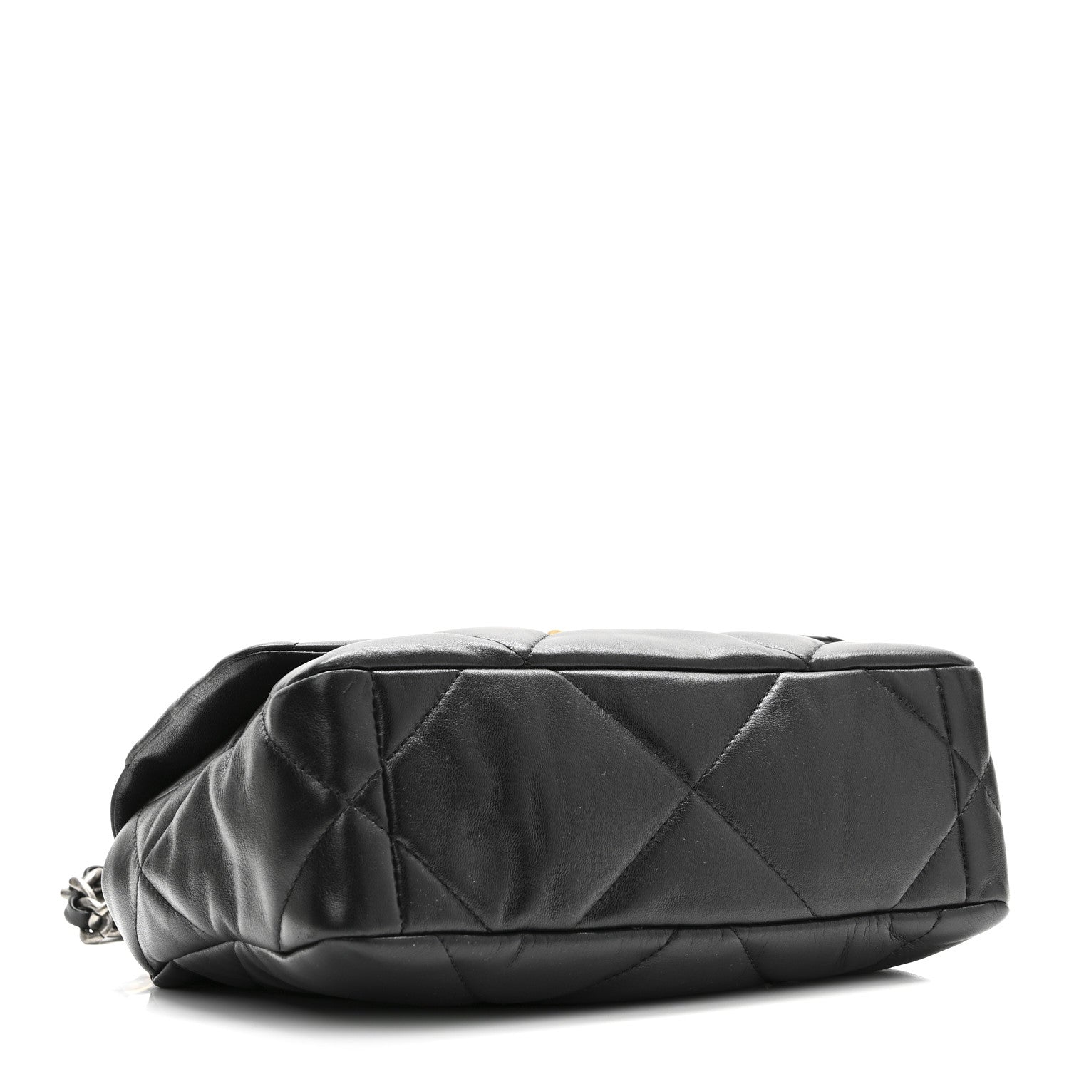Chanel Lambskin Quilted Medium Chanel 19 Flap Black 4 of 10