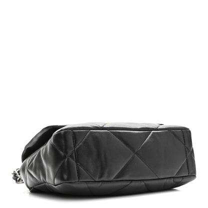Chanel Lambskin Quilted Medium Chanel 19 Flap Black 4 of 10