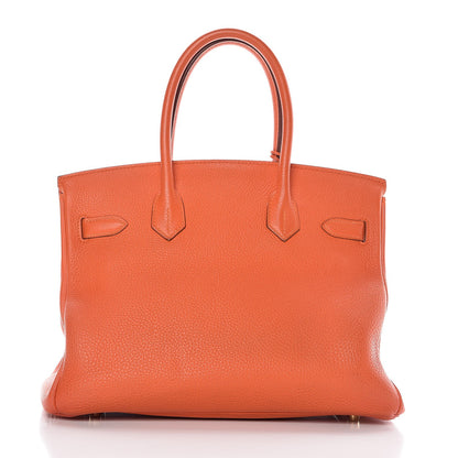 Hermes Togo Birkin 30 Feu 5 of 37