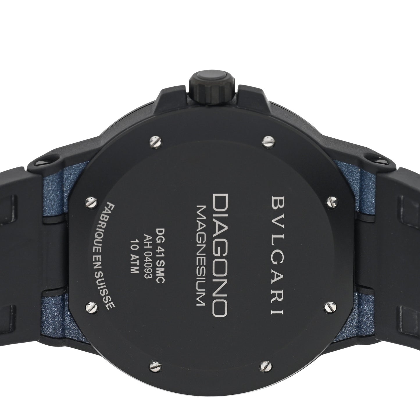 Ceramic Rubber 41mm Diagono Magnesium Automatic Watch Grey