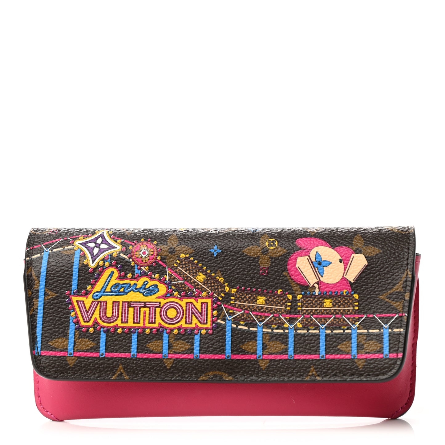 Monogram 2020 Christmas Animation Roller Coaster Woody Glasses Case Pivoine