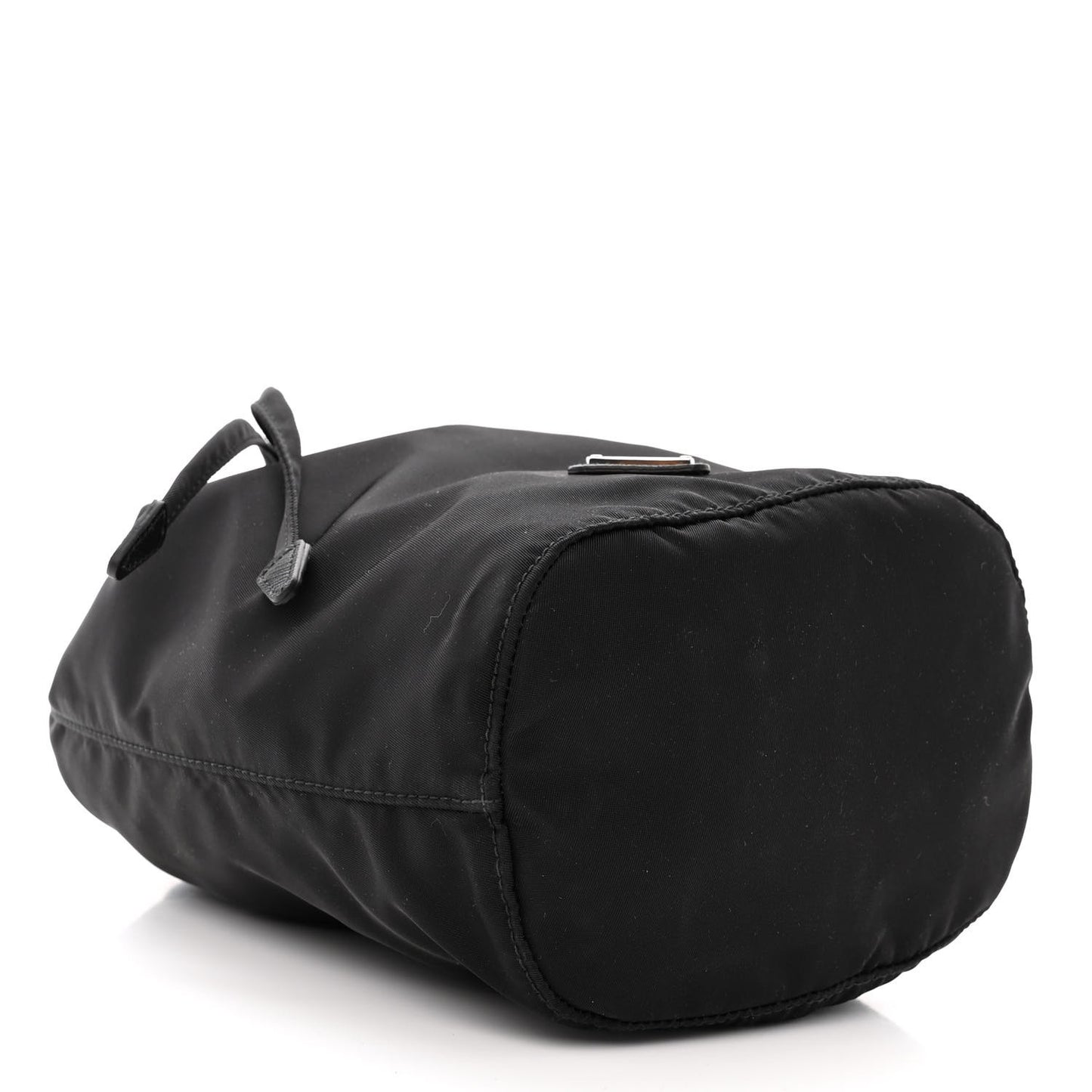 Nylon Vela Drawstring Pouch Black