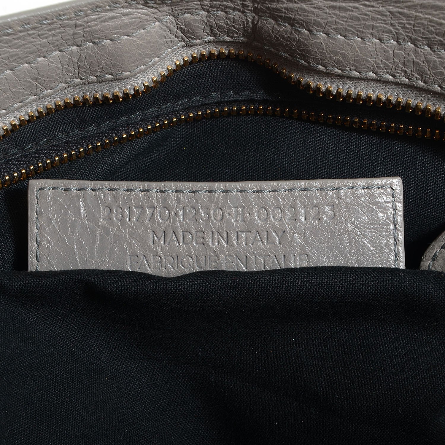 Balenciaga Agneau Giant 12 Gold Hardware City Gris Pyrite 7 of 12