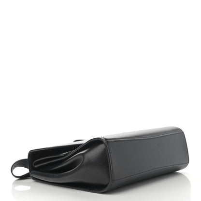 Bottega Veneta Box Calfskin Nappa Clip Bag Black 4 of 9