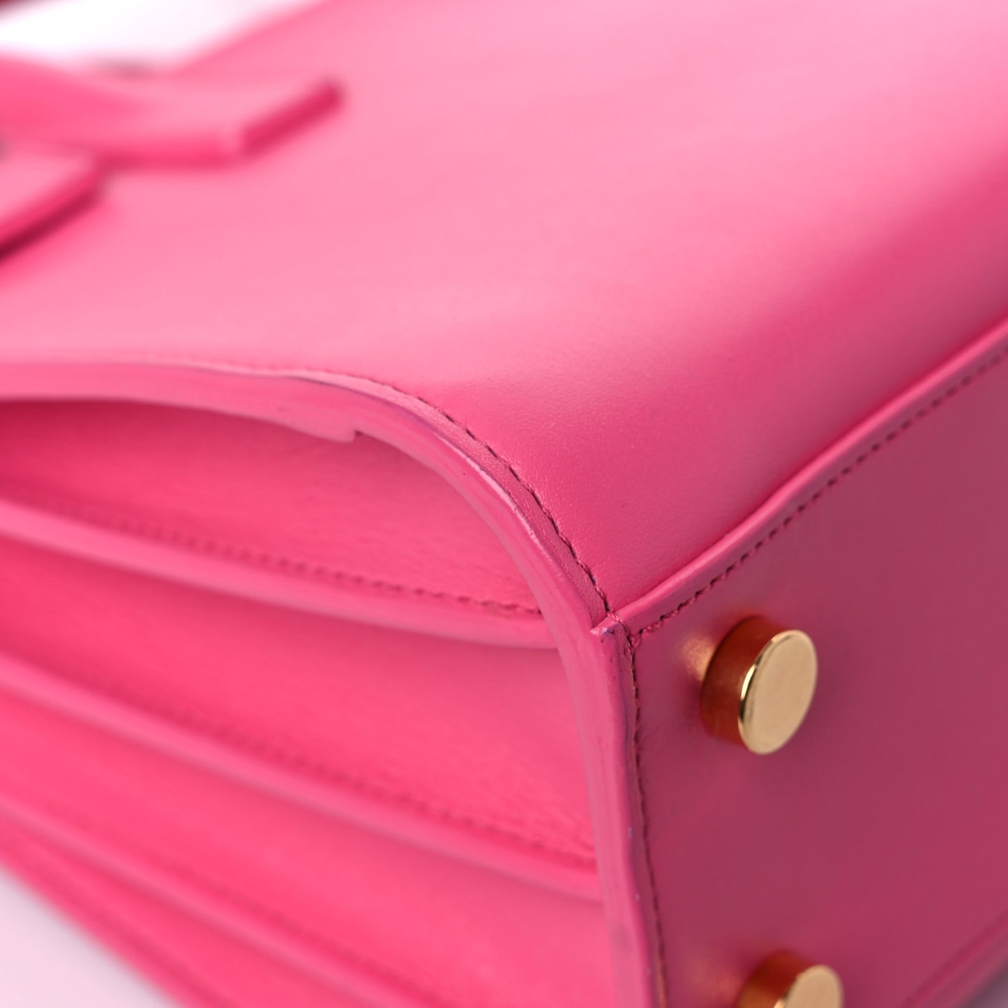 Calfskin Nano Sac De Jour Lipstick Fuchsia