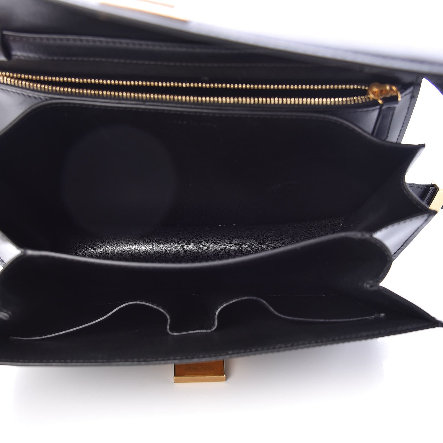 Celine Box Calfskin Medium Classic Box Flap Bag Black 5 of 11