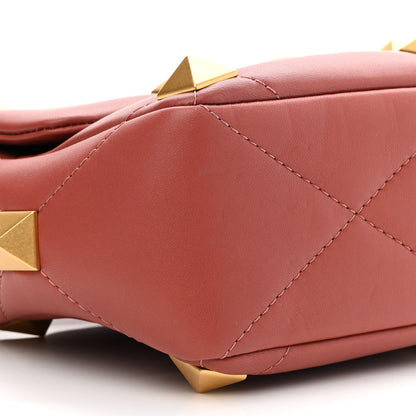 Valentino Garavani Nappa Medium Roman Stud Shoulder Bag Gingerbread 6 of 8