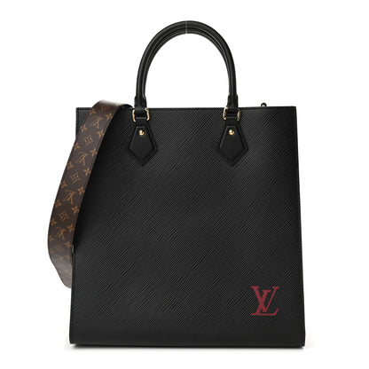 Louis Vuitton Epi Sac Plat PM Black 1 of 8