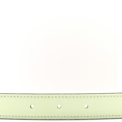 Hermes Epsom Swift 24mm Mini H Belt 75 30 Gold Vert Fizz 3 of 6