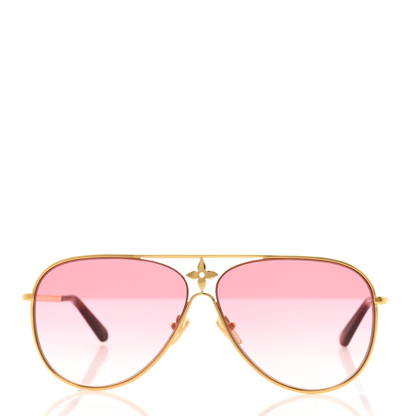 Metal LV Star Pilot Sunglasses Z1868U Pink