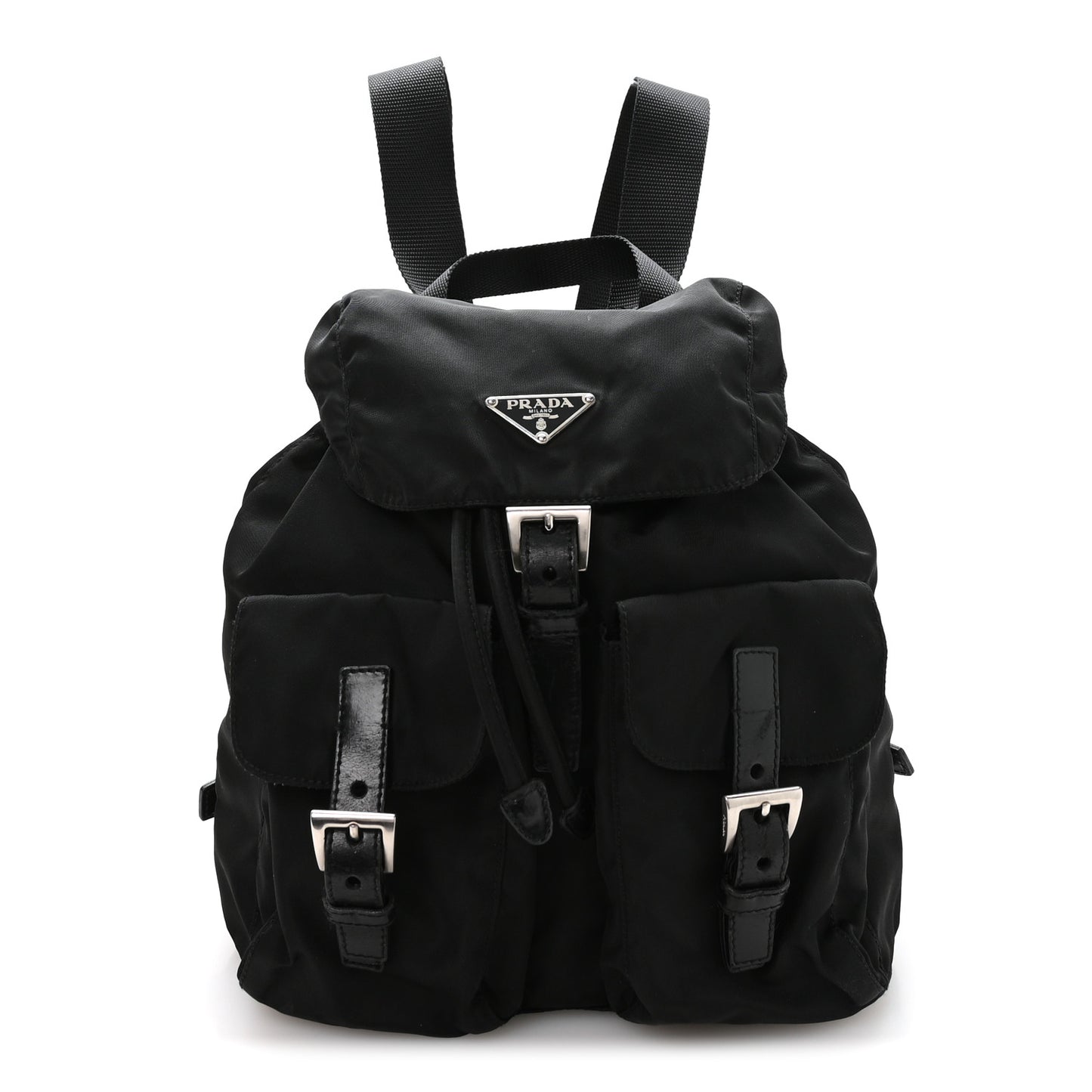 Nylon Vela Small Backpack Black