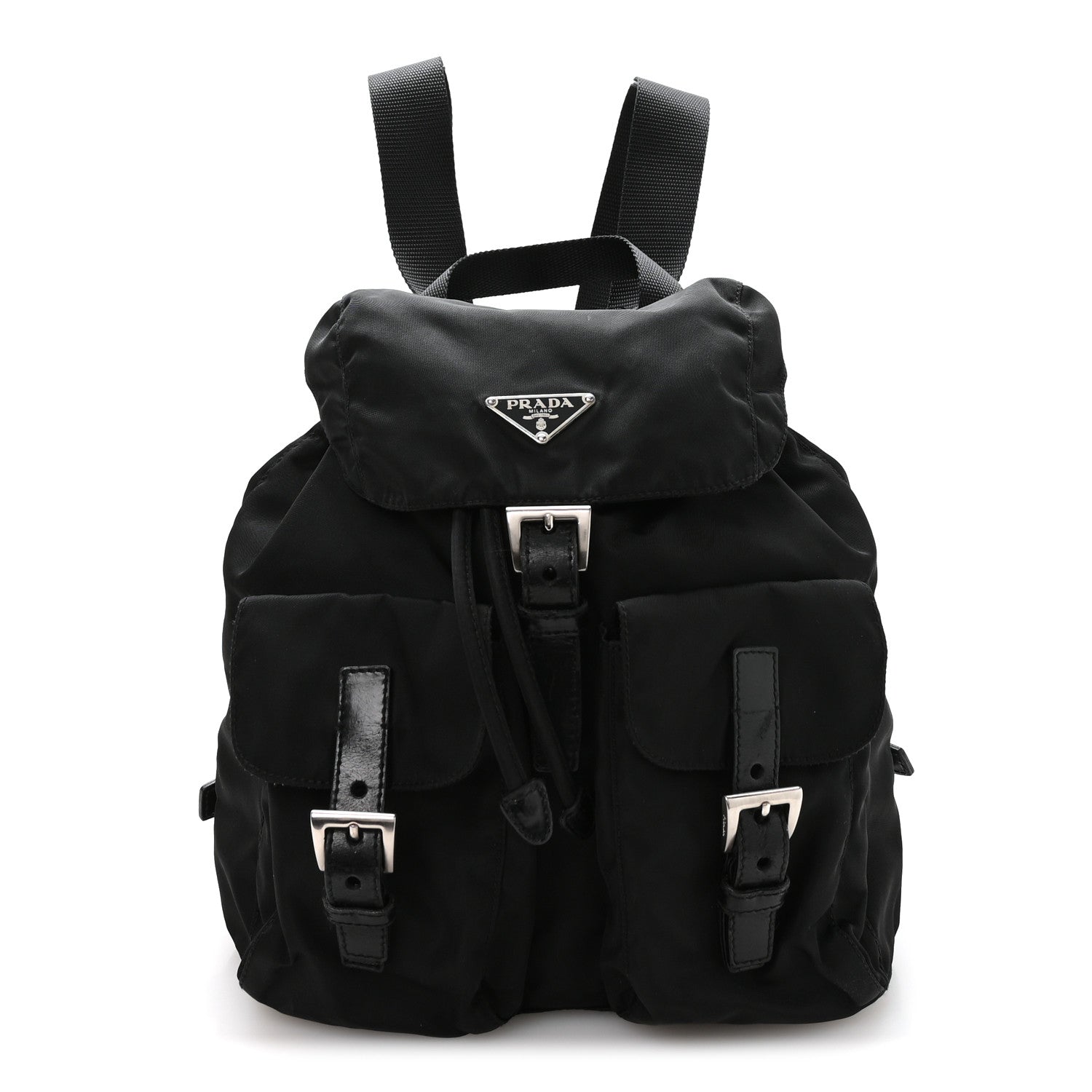 Prada Nylon Vela Small Backpack Black 1 of 10