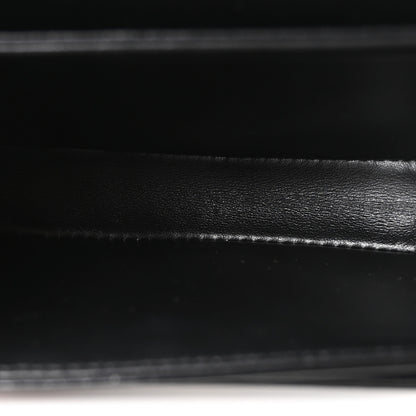 Celine Shiny Calfskin Triomphe Mini Besace Clea Black 5 of 10