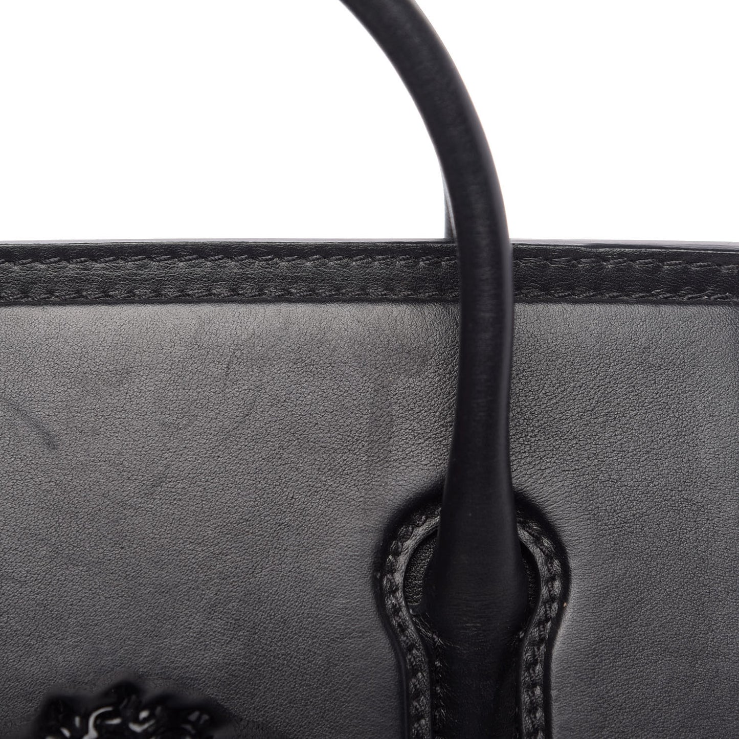 Calfskin Medium Palazzo Empire Bag Black