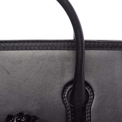 Versace Calfskin Medium Palazzo Empire Bag Black 13 of 14