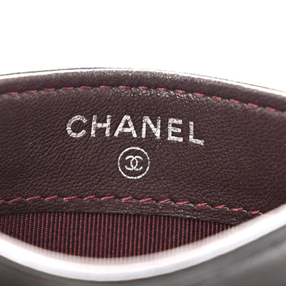 Chanel Lambskin Quilted Card Holder Black 6 of 8