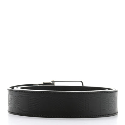 Louis Vuitton Damier Infini Calfskin 35mm Belt 110 44 Black 2 of 6