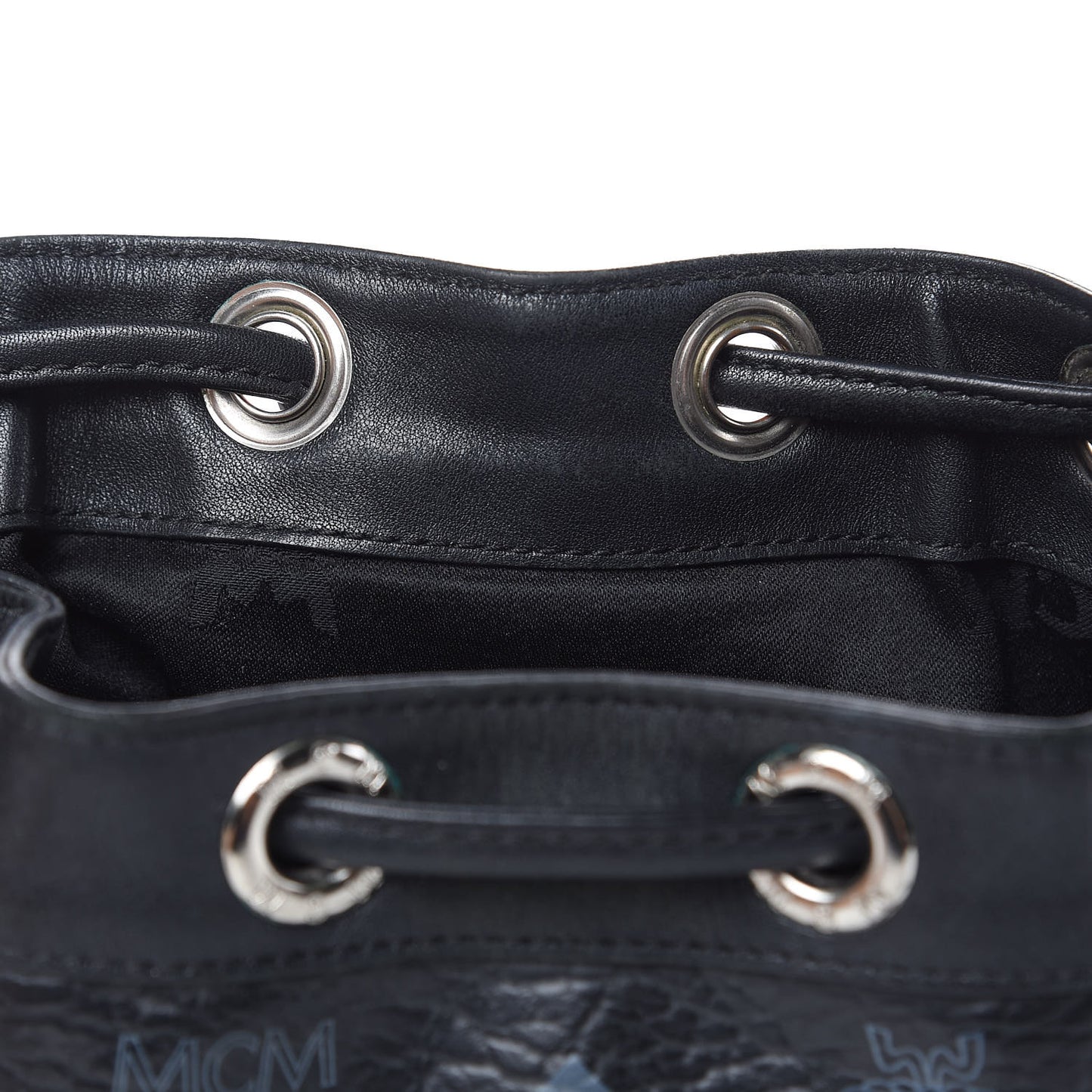Visetos Essential Drawstring Bucket Bag Black