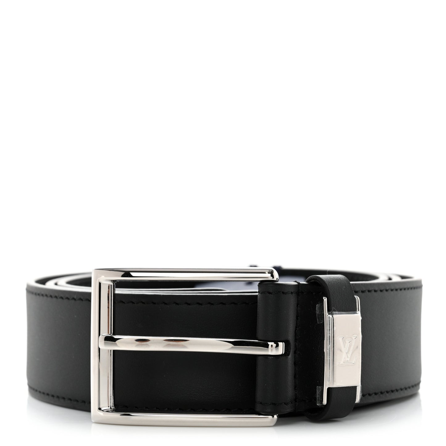 Calfskin Vendome 35mm Uniform Belt 100 40 Black
