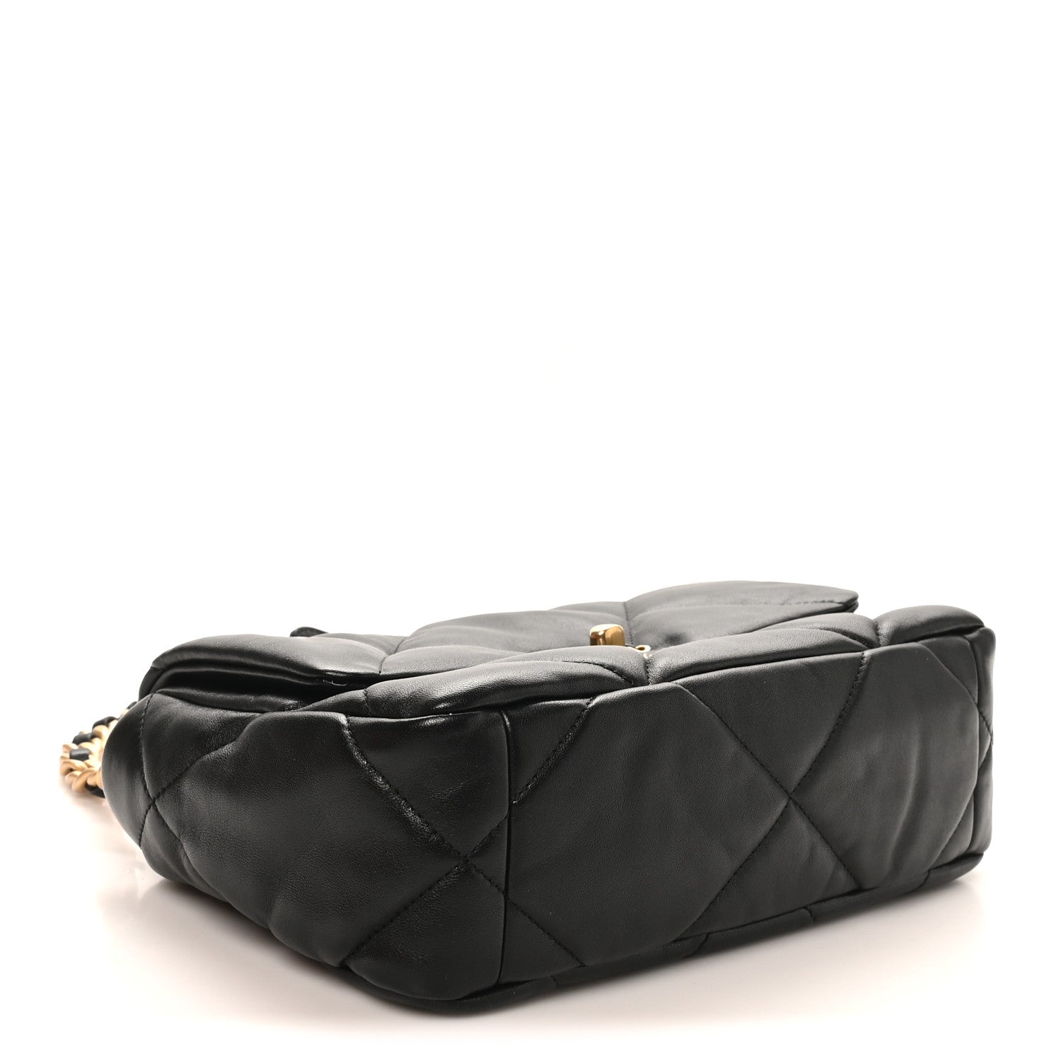 Chanel Lambskin Quilted Medium Chanel 19 Flap Black 4 of 11
