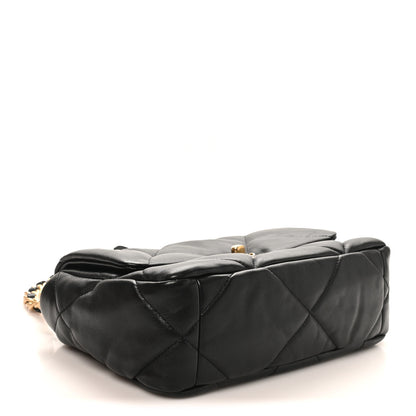 Chanel Lambskin Quilted Medium Chanel 19 Flap Black 4 of 11