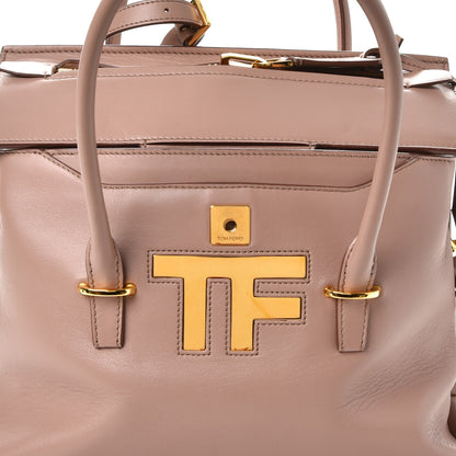 Tom Ford Smooth Calfskin Medium Icon Bag Blush Nude 10 of 10