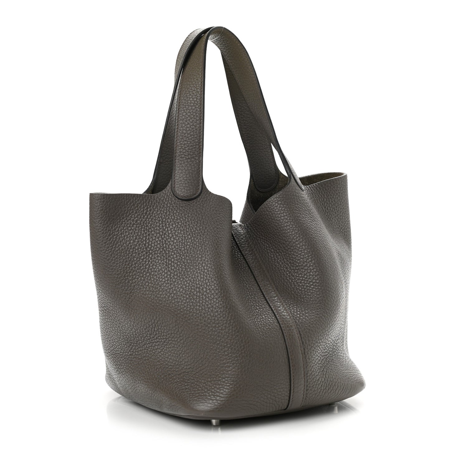 Taurillon Clemence Picotin Lock 22 MM Etain