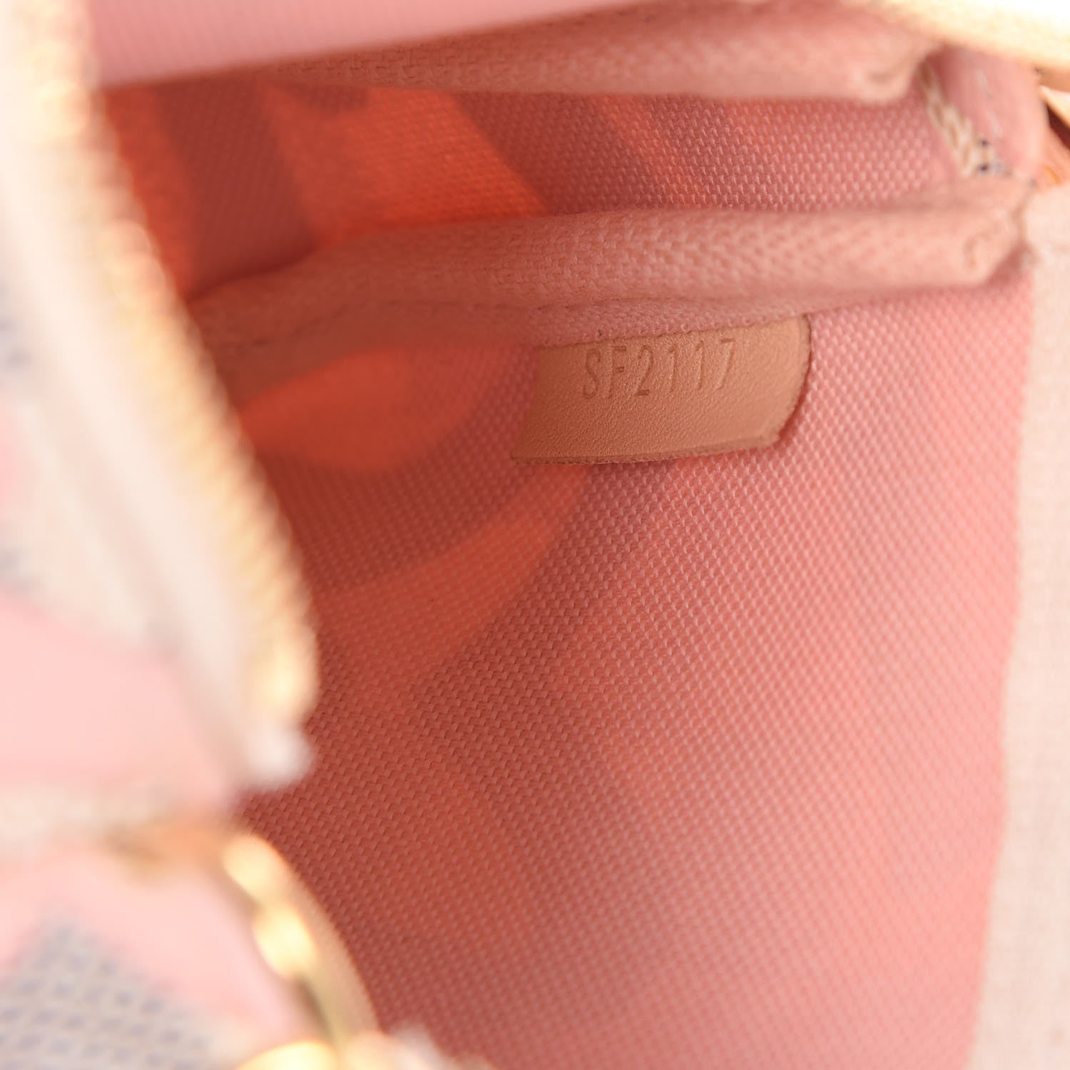 Louis Vuitton Damier Azur Tahitienne Mini Pochette Accessories 6 of 8